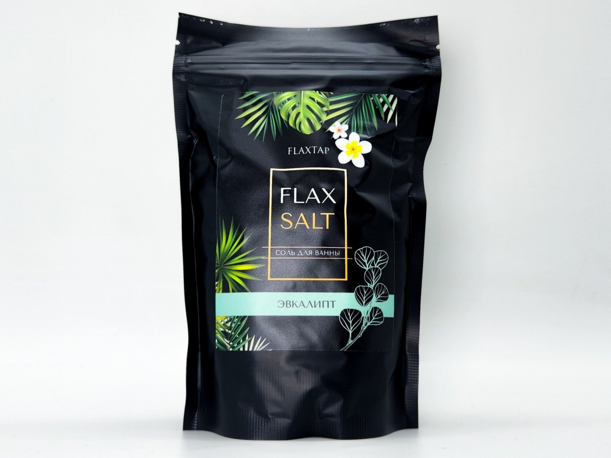 Соль для ванны FlaxSalt Эвкалипт