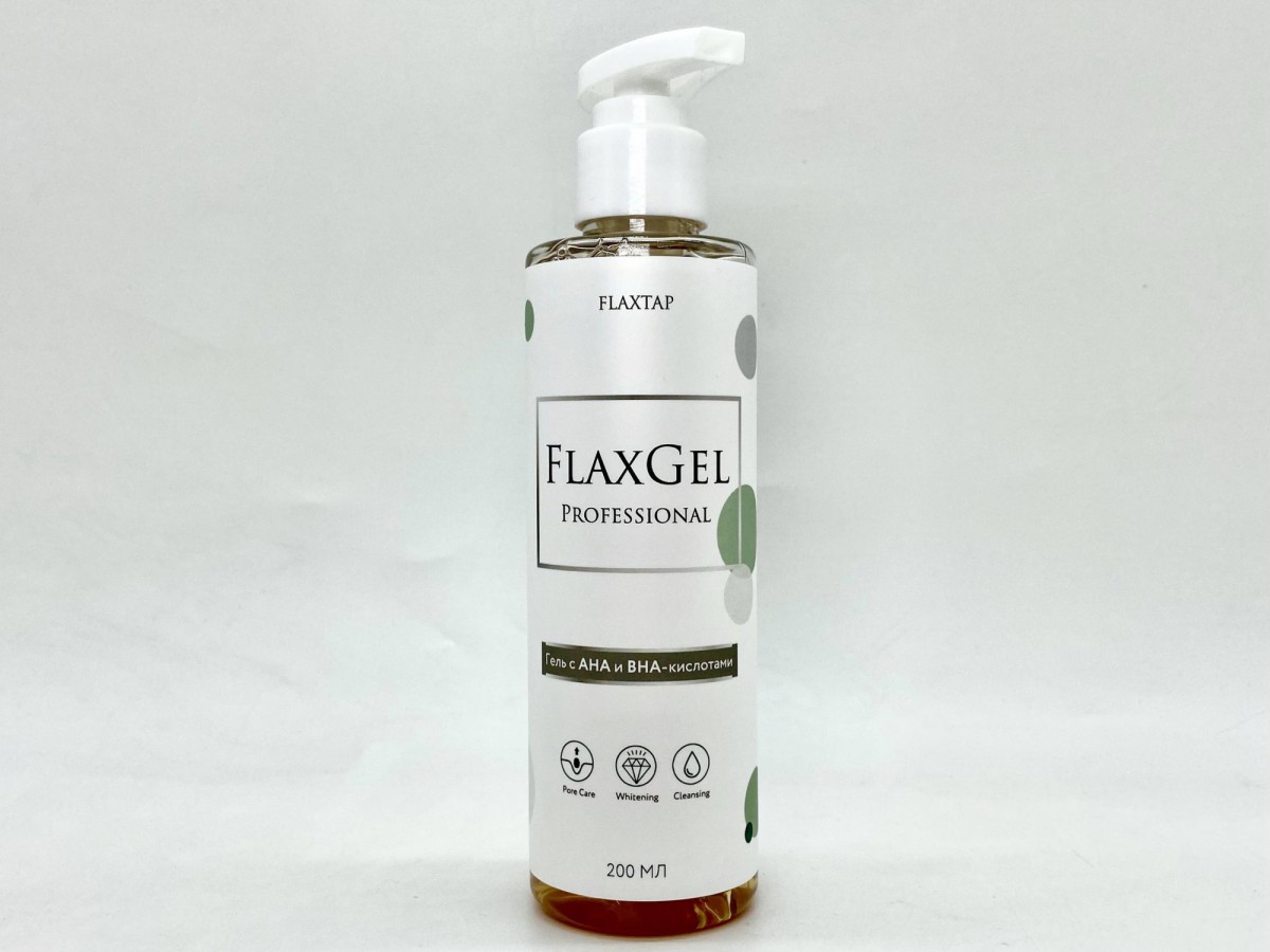 Гель с АНА и ВНА-кислотами FlaxGel Professional